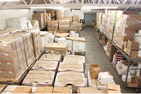 Arial view of the El Campestre Warehouse